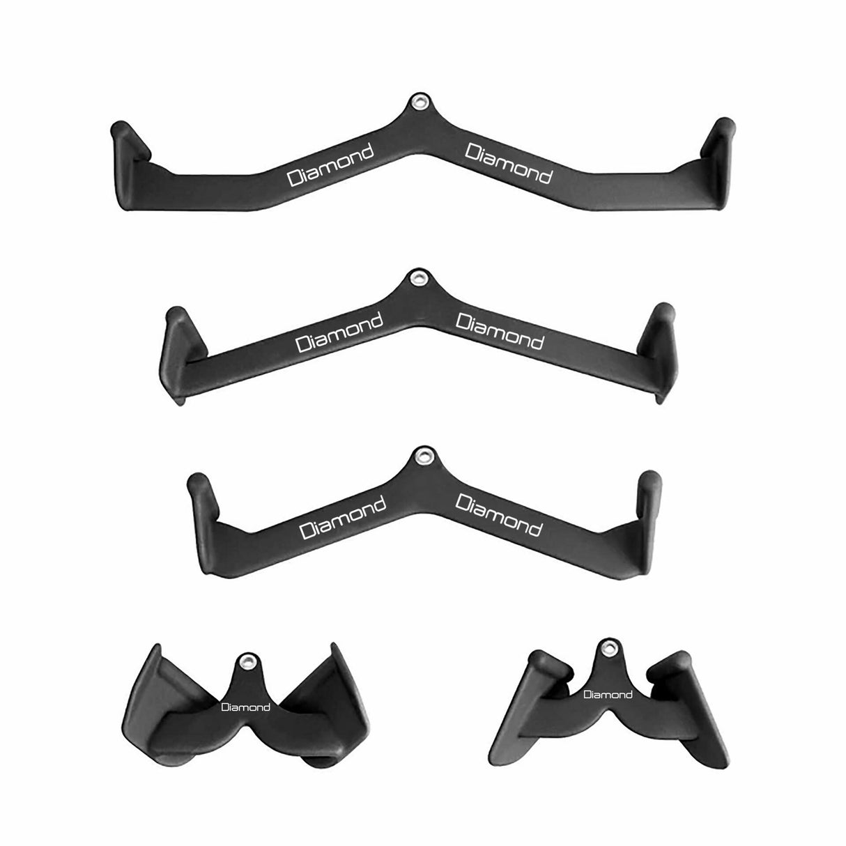 SET POWERGRIP 5 PRESE ERGONOMICHE RIVESTITE - Cod. POWERGRIP-SET - Linea Diamond