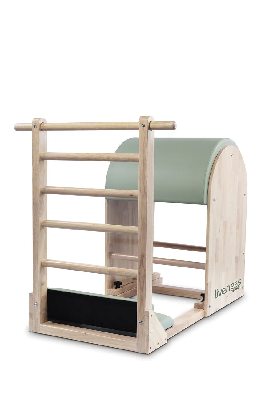Ladder barrel in legno di quercia naturale - Linea Liveness di Toorx - Cod. PTX-1900G Green Tea