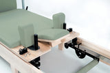 Reformer in legno di quercia naturale pieghevole PTX 3000 Green Tea - Linea Liveness di Toorx - Cod. PTX-3000G
