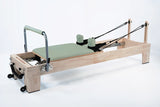 Reformer in legno di quercia naturale PTX 5000 Green tea-  linea Lifeness di Toorx- Cod. PTX-5000