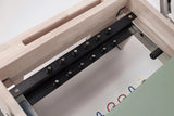 Reformer in legno di quercia naturale PTX 5000 Green tea-  linea Lifeness di Toorx- Cod. PTX-5000