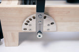 Reformer in legno di quercia naturale PTX 5000 Green tea-  linea Lifeness di Toorx- Cod. PTX-5000