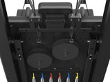 Reformer in Alluminio PTX 7500 Black Pearl-  linea Lifeness di Toorx- Cod. PTX-7500BP