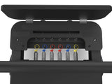 Reformer in Alluminio PTX 7500 Black Pearl-  linea Lifeness di Toorx- Cod. PTX-7500BP
