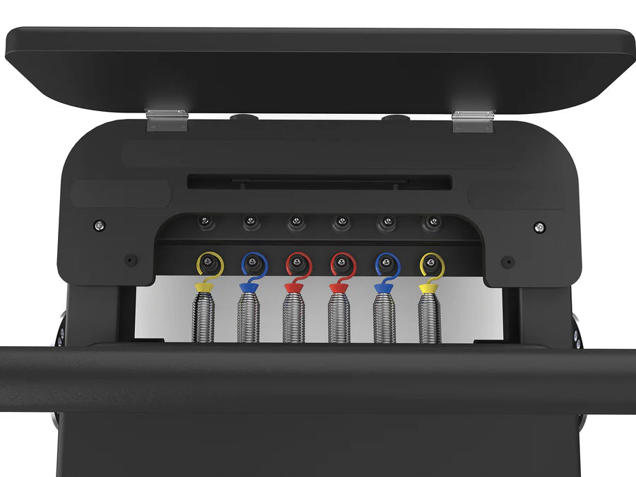 Reformer in Alluminio PTX 7500 Black Pearl-  linea Lifeness di Toorx- Cod. PTX-7500BP