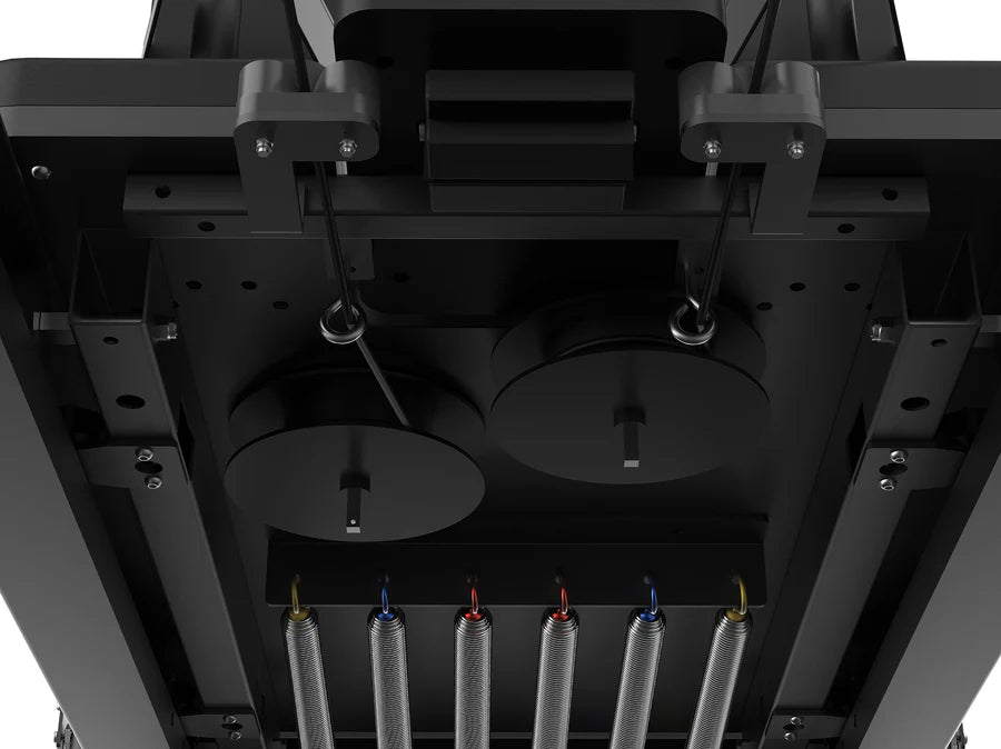 Reformer in Alluminio PTX 7500 Black Pearl-  linea Lifeness di Toorx- Cod. PTX-7500BP