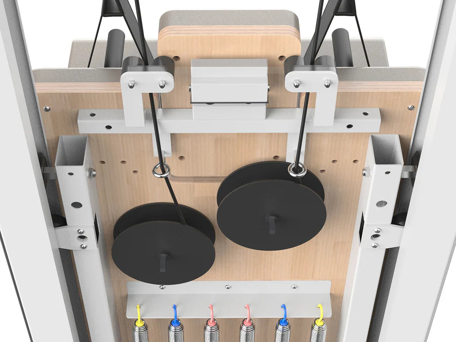 Reformer in Alluminio full track PTX 8000 Moon&Sand-  linea Lifeness di Toorx- Cod. PTX-8000MS