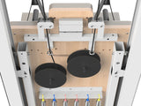 Reformer in Alluminio full track PTX 8000 Moon&Sand-  linea Lifeness di Toorx- Cod. PTX-8000MS
