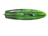 BIG MAMA KAYAK A PEDALI TRIKEN LIGHT - CANOA MONOPOSTO CON GAVONE, TIMONE, SISTEMA DI PEDALI AD ELICA, SEDILE RIALZATO, 8 BARRE DI SCORRIMENTO, PAGAIA in omaggio