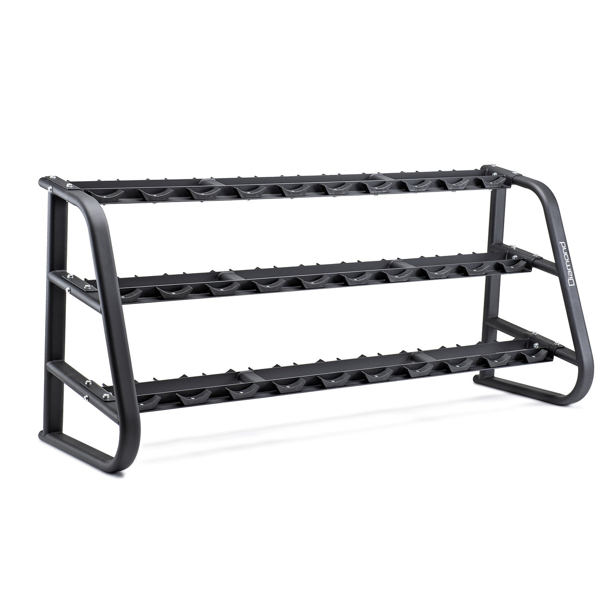 RASTRELLIERA MANUBRI – 3 RIPIANI (15 coppie) - LINEA DIAMOND - COD. RM-15P