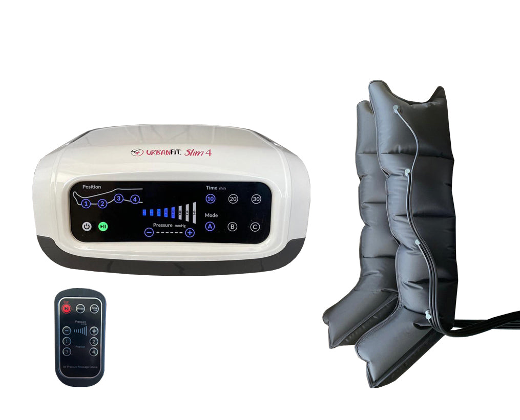 Slim 4 Apparecchio Pressoterapia Con 3 Programmi + 2 Gambali + Telecomando ( Pack 1 )