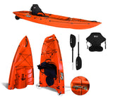 kayak divisibile modello Split 1 Big Mama kayak, canoa modulare, si monta in 30 secondi ( arancio )