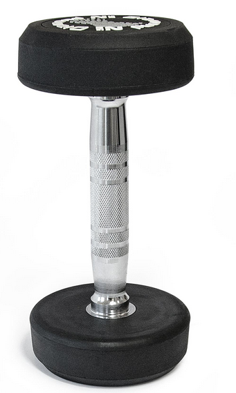 MANUBRIO TONDO PRO BLACK - 2 KG- LINEA DIAMOND - MGTD2-PN
