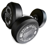 MANUBRIO TONDO PRO BLACK - 2 KG- LINEA DIAMOND - MGTD2-PN