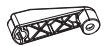 2C4-629 Rimando in plastica sistema sblocco SMS rif. 43