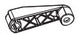 2C4-629 Rimando in plastica sistema sblocco SMS rif. 43