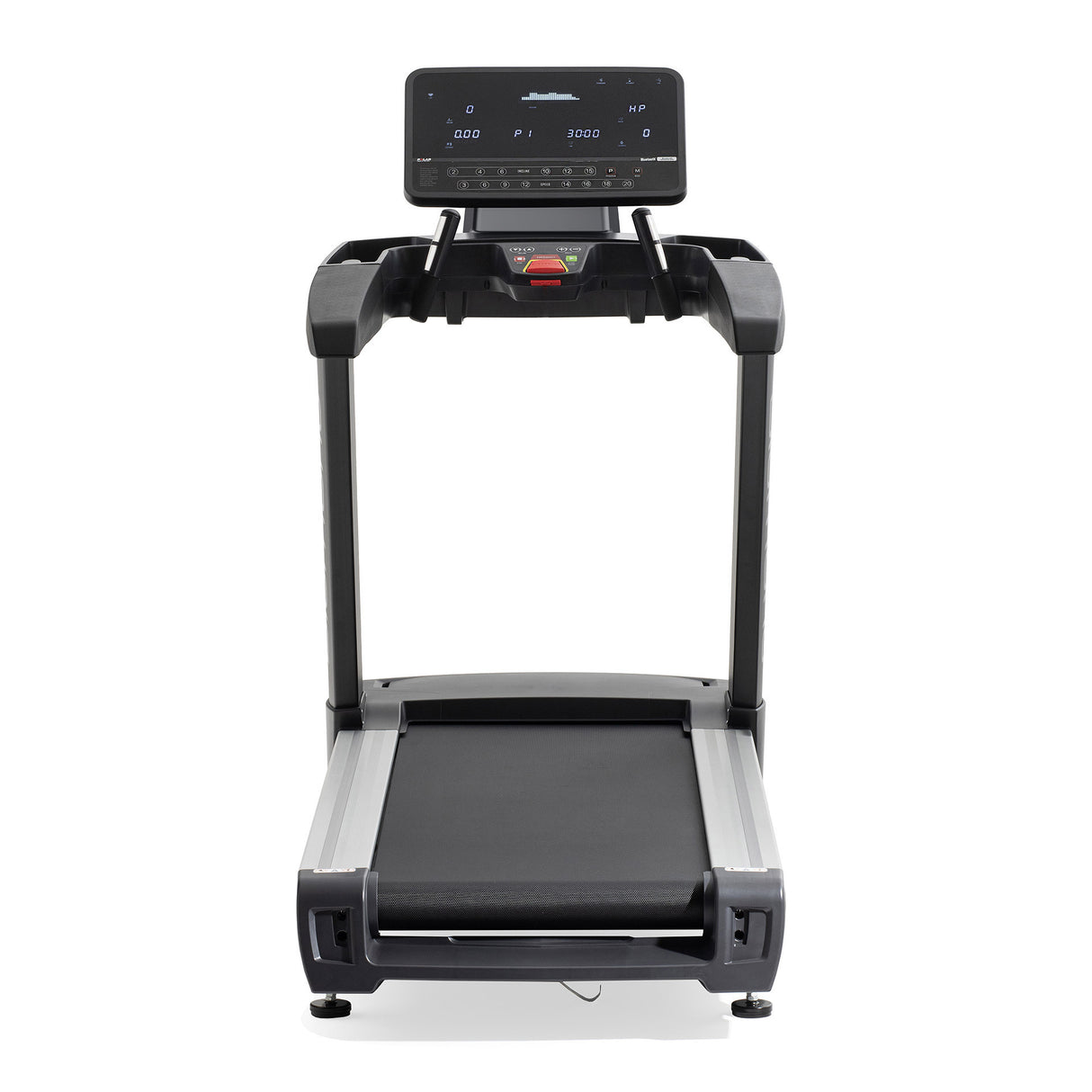 T-83 tapis roulant 5,0-7,0 Hp AC 25 Km/h - 600 x 1620 mm prelubrificato - Inclinazione 15%- fascia polar +ingresso MP3+USBper ricarica + Bluetooth per apps Zwift, Kinomap e Anyrun - Linea Diamond professional Cod. T85