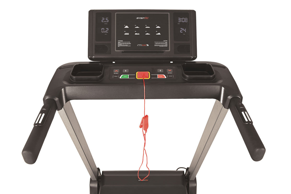 Promo Treadmill Richiudibile Tapis Roulant Salvaspazio TFK 230 New Everfit - Velocità 14,0 Km/h - Piano corsa 121 X 40 cm - Utente 100 kg - Tappeto Elettrico Palestra