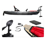 BIG MAMA KAYAK A PEDALI TRIKEN 330 CON PULPITO INOX + Motore MotorGuide Xi3 Wireless Freshwater 55lb, GPS 12V + gruppo pedali