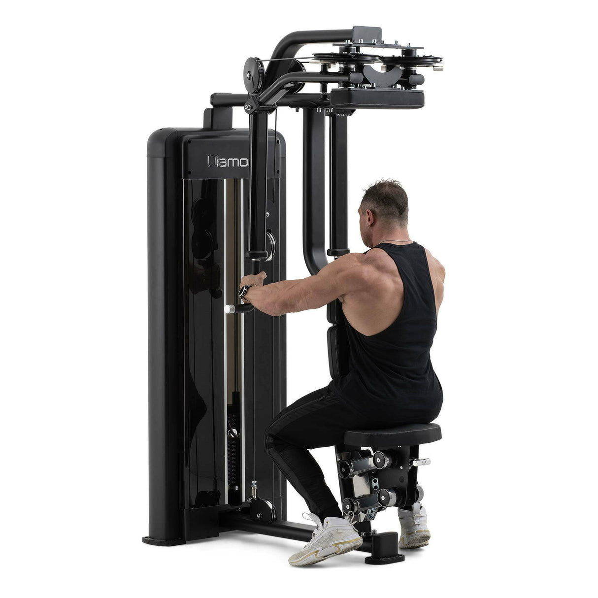 Pectoral Fly/Rear Deltoid- Weight Stack 80 kG. - Linea Diamond Professional Strenght - Cod. WS550-BUTTERFLY