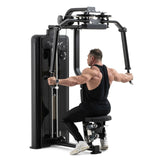 Pectoral Fly/Rear Deltoid- Weight Stack 80 kG. - Linea Diamond Professional Strenght - Cod. WS550-BUTTERFLY