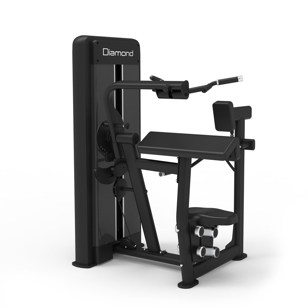 Combo funzione Bicipiti / Tricipiti Machine - Weight Stack 70 kg - Linea Diamond Professional Strenght - Cod. WS550-COMBOARM