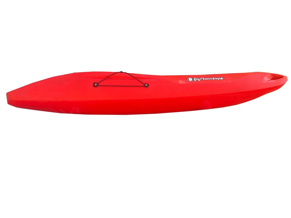 Canoa da mare monoposto Jolly basic Big Mama kayak - canoa da 260 cm + 1 pagaia in omaggio Made in Italy - Rosso