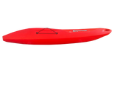 Canoa da mare monoposto Jolly basic Big Mama kayak - canoa da 260 cm + 1 pagaia in omaggio Made in Italy - Rosso