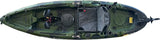 Kayak componibile rigido a pedali con pinne BIG MAMA START S300 family 2 posti + 2 pagaie + 2 sedili + 2 pedali