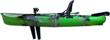Kayak componibile rigido a pedali con pinne BIG MAMA START S300 family 2 posti + 2 pagaie + 2 sedili + 2 pedali