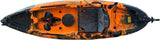 Kayak componibile rigido a pedali con pinne BIG MAMA START S300 family 2 posti + 2 pagaie + 2 sedili + 2 pedali