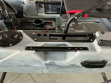 BIG MAMA KAYAK A PEDALI TRIKEN 380 + GARMIN STRIKER VIVID 7SV ECOSCANDAGLIO + TRASDUTTORE + kit braccetto display