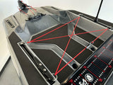 BIG MAMA KAYAK A PEDALI TRIKEN 380 + GARMIN STRIKER VIVID 7CV ECOSCANDAGLIO + TRASDUTTORE + kit braccetto display