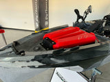 TRIKEN 380 BIG MAMA -KAYAK FISHING A PEDALI CON 4 PORTACANNE, 2 GAVONI, TIMONE, SISTEMA DI PEDALI, SEDILE RIALZATO