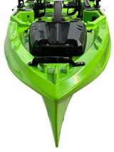 TRIKEN 380 BIG MAMA -KAYAK FISHING A PEDALI CON 4 PORTACANNE, 2 GAVONI, TIMONE, SISTEMA DI PEDALI, SEDILE RIALZATO