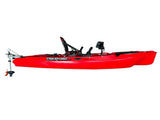 BIG MAMA KAYAK A PEDALI TRIKEN 380 + Motore Torqeedo 403AC + pistra inox + gruppo pedali