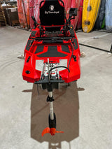 BIG MAMA KAYAK A PEDALI TRIKEN 380 + Motore Torqeedo 403AC + pistra inox + gruppo pedali