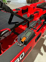 BIG MAMA KAYAK A PEDALI TRIKEN 380 + Motore Torqeedo 403AC + pistra inox + gruppo pedali