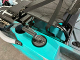 Big Mama S500 fishing con 5 portacanne, modello divisibile, pedali, sedile e timone
