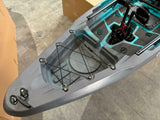 Big Mama S500 fishing con 5 portacanne, modello divisibile, pedali, sedile e timone