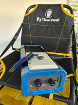 BIG MAMA KAYAK A PEDALI TRIKEN 330 - CANOA MONOPOSTO FISHING + motore elettrico BIXPY K1 Angler PRO Kit Outboard con batteria inclusa PP-768 Wh + Adattatore Hoodoo Pedal Drive