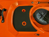 Kayak smontabile Split 1 Fishing Big Mama kayak con 2 ruote e 1 gavone, 1 seggiolino, 1 pagaia, 2 portacanne + GARMIN VIVID 5 cv