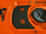 kayak divisibile modello Split 1 Big Mama kayak, canoa modulare, si monta in 30 secondi ( arancio )