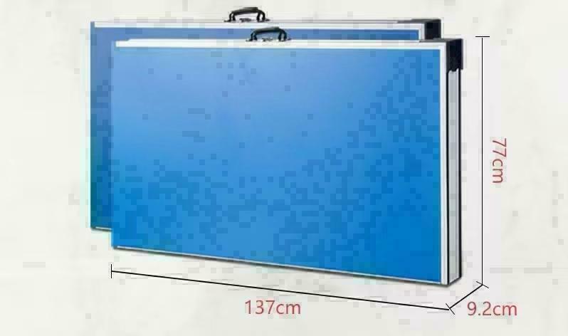 Ping pong Richiudibile urban play mod. light regolamentare,trasportabile in valigia, da interno, racchette e palline colore AZZURRO