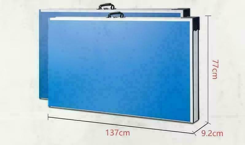 Ping pong regolamentare,trasportabile in valigia, da interno, richiudibile con ruote, racchette e palline colore nero