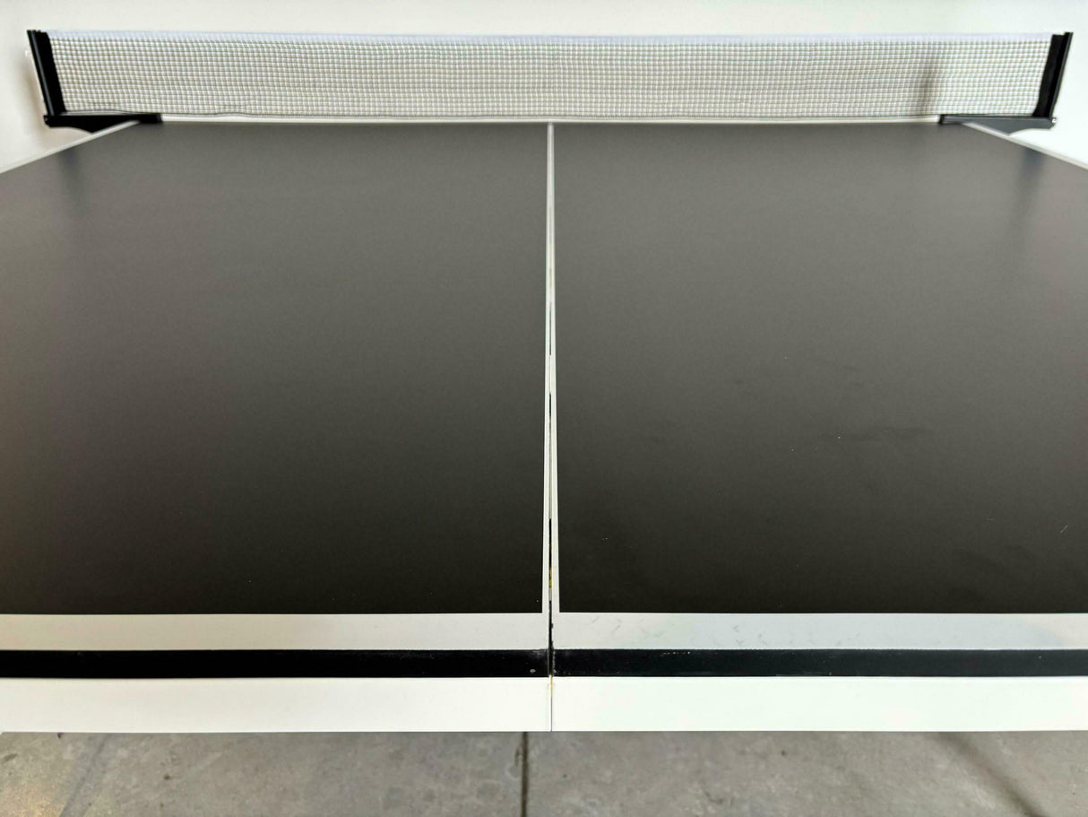 Ping pong Richiudibile urban play mod. light regolamentare,trasportabile in valigia, da interno, racchette e palline colore nero
