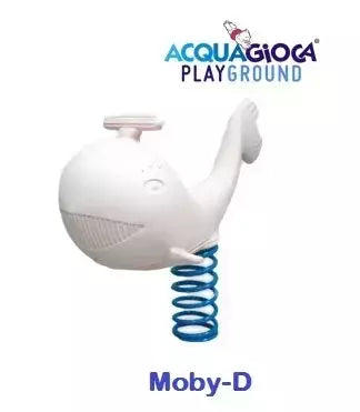 Gioco A Molla Moby-d Con Base Di Appoggio (versione Suolo) Acquagioca