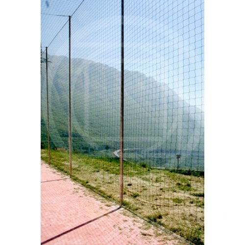 Af1704 Rete Verde In Fibra Di Nylon Diametro 3 Mm Resistente U.v. Foro 10 X 10 Cm - Rete Recinzione Campi