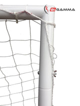 Porta da calcio regolamentare a tubi maggiorati da 45mm mod. BIG CHAMP misure regolamentari 3 x 2 metri BIGAMMA