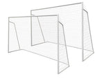 Set di 2 porte da calcio regolamentari mod.BIG CHAMP tubi maggiorati da 45 mm - misure 3 x 2 metri - BIGAMMA